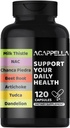 ACAPELLA 牛奶 This, NAC, 钱卡·皮德拉, 比特罗特, Artichoke, TUDCA, Dandelion Capsule, Liver Cleanse 补充 Turmeric, Ginger, Panax Ginseng, Berberine (1)