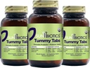 SUNBIOTICS Tummy Tabs - 具有18亿亿个共4个Probiot Strains for Good Gut Flora, Imune System, & 平衡微生物群 - Vanilla (Pack of 3)