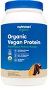 营养成本 有机 Vegan 蛋白质 巧克力花生酱(2 LB) - 无胶质,无转基因生物