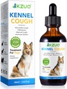 狗咳治疗 - Kennel Cough Drops for Dogs, 100% 天然 cough 补充 狗咳补品, 过敏救济 补充 狗咳补品, 草药 Drops for All Breeds & 大小