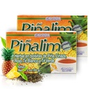 GN + VIDA Pinalim Tea → Detox Tea → Pineapple 基于红茶,绿茶,白茶和Senna Leaf → 热源效应 → 双包(2×30个茶袋)