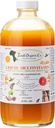 朱卡的有机公司 液态多维明用于皮肤 毛发 与锌 生物素 生物素 Baobab 维生素 A-E 跟踪矿物 氨基酸 氨基酸 氨基酸 玻璃瓶中的能量和消化系统 16oz