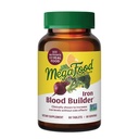 Megafood Blood Builder Iron Supplement for Women and Men - 增加铁水平而不附带效应 - Combats Fatigue - 与维生素B12,Folic Acid & Vitamin C 用于吸收 - Vegan - 不受欢迎 - 30 counts (Pack of 1).