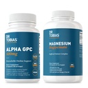 Tobias Alpha GPC & Magnesium Bisglycnit医生 -- -- 非GMO高吸收性辅助剂支持大脑功能和总体健康
