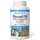 由自然因素构成的欧米加因子,Flaxseed Oil,支持欧米加-3,6和9脂肪酸的整体健康,180软胶(180份服务)