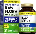 大自然的真理 原始花朵 配有预生药 4亿 CPU 每日消化 Vegan Capsules 男男女女免费补充品