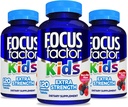 Focus Findance Kids Extrastrong Daily Chewable for Brain Health Support, 120 Counter – 儿童维生素-质量公式-Gluten & 乳品免费儿童补充(3包)