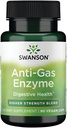 Swanson 反气体酶 123 毫克 90 Veg Capsules