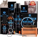 胡子Groming Kit,有胡子油的Beard Kit,有胡子生长液的Beard生长液的Beard生长液的Beard Wash,有胡子Balm的Beard Brush,有胡子Comb的Beard & Mustache 剪刀的Beard生长液的Beard生长液的Beard生长液的男子特有礼品