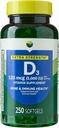 H4U 外强维生素 D35000 IU (125 mcg) 软胶 → 支持骨,齿和Immune 健康 → 高概率 阳光 维生素 → 简单到吞咽 补充 → 250 计数