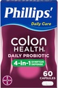 Phillips的科隆健康 Probiotic Capsules, 60 Counters