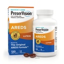Preservision AREDS 眼维生素,#1 眼科医生推荐品牌,多维他命与Lutein,维生素C & E,锌,和铜辅料,120软胶