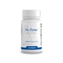 生物研究 Fe-Zyme 25毫米铁、添加的锌和铜、支持正常的红血球生产、健康能量水平100片