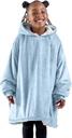 Blanket Hoodie - Soft Plush Sherpa - 温暖和舒适 - 超大小的Blanket - 成人和小孩大小
