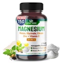 Tripple Magnesium Complex, 配有 Magnesium Malate, Glycnit, Citrate - 高吸收性 magnesium 补充睡眠质量, Nerve & Muscle 放松 → 150 Capsules