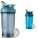 BlenderBottle Shaker Bottle Pro系列 完美地用于蛋白质Shakes和Pre Workout,24 Ounce, Cerulean蓝和海洋蓝