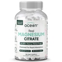 Organics Ocean Magnesium Citrate, Dead Sea Sourced, 90 Capsules
