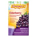 Emergen-C 老年莓 Fizzzy 饮料混合, 老年莓 Immune 支持, 自然火焰, 具有高概率维生素C, 18 C