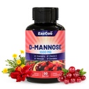 D-Mannose Supplement — 1 000 mg Capsules 配有 Cranberry,维生素C, Hibiscus & Dandelion 摘录, 支持 Urinary 健康, D Mannose & Cranberry Capsules, 90 Counter