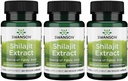 Swanson Shilajit 摘录 - 草药补充促进细胞生长支持 - 整体健康自然公式 - (400毫克 60 Veg Capsules) 3 Pack