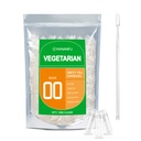 wananfu Size 00 空的 Capsules Vegetarian (1000 count) 装有微实验室勺的包, 清空可填充的 Veggie Pill Capsules 00 用于制作自己的补充