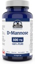 峰会补编 - D-Mannose Capsules 500 mg, 120 Veggie Caps - 支持尿液Tract Health - 支持能源生产的碳水化合物来源 - 运动员支持补编