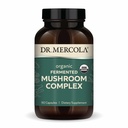 Mercola博士 有机发酵蘑菇综合体 - 支持Immune & Cellular Health - 全蘑菇 & Mycelium - 非GMO & Gluten - Free - 90 Capsules (30名服务员)