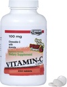 Landau 100mg Chewable Vitamin C C Candy for Kids & Adults – Easy-to-Take Vitamin C 与 Acerola – Kosher & Made in The United State – Great Tasting Berry Flavor, 250平板电脑