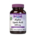 BlueBonnet Alpha Lipoic Acid 600mg - 女性和男性的强抗氧化剂神经辅助剂 - 非GMO,Vegan,Kosher - 无糖,无豆,无乳汁 - 60个蔬菜罐头