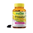 Greenfield Nutritions Halal Prenatal Vitamins with DHA and Folic Acid - Essential Prenatal Pregnancy Multivitamin with Iron - Contains 17 Vitamins for Mom to Be - Easy to Swallow 90 Liquid Softgels