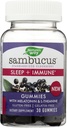 自然之道 自然之道 桑布库斯 长莓 睡眠 + Immune Gummys, 30个伯爵