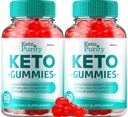 (2 pack) Keto Purity ACV Gummys Advance Loss - Purity Keto Plus ACV Gummys Apple Cider Vinegar KetoPurity ACV 重量管理 Gummys, Keto Purity 维他命 B12 Keto+ACV (120 Gummys)