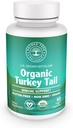 Turkey Tail Mushules – 免疫支持补充剂,抗氧化剂富含剂,自然消化健康援助,Vegan & 非GMO Mushules for Wellness and Virtuality - 60 Capsules (30名服务员)