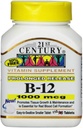 21世纪 B-12 1000Mcg 超长释放片 110 计(2 包)