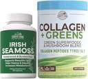 乡村农场 `Beauty Pack Collagen + Greens 爱尔兰海 Moss, Collagen for Skin, Hair growth, Nails & Joints, Ultimate Beauty Support Gift, pack of 2 ' 的美容支持礼物