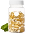 配有锌、维生素A和D3用于免疫功能支持的Ritual Multivitamin for Men 18+, Omega-3 DHA, B12, K2, Gluten Free, Non-GMO, Vegan, Mint Essenced, 30天供应