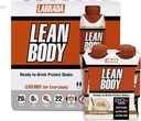 LABRADA NUTRINT - Lean Body RTD WHEY 蛋白质摇摆,方便上-Go Meal Explain Shake for Men & Women, 20克蛋白质 — 零糖,乳糖和葡萄糖自由,盐焦糖(16号包)