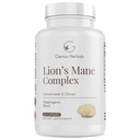 Lions Mane Complex - 聚焦于4:1 脑健康、认知和记忆支持提取器 - 60 Capsules