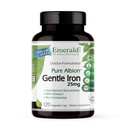 翡翠实验室 Gentle Iron 25mg - Ferrous Bisglycinate Chelate - 支持能源、眼、免疫和心脏健康的雪兰莪铁补充剂 - 120 蔬菜罐头(120天供应)