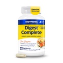 Enzymedica文摘,全程,每日消化酶,提供快活气体和布洛廷救济,90 Counter