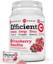 AndreW Lessman 高效C + Cranberry 福利 30 Packets -- -- 免疫、能源、压力和尿道切除支持。 恢复维生素C饮料。 没有卡罗斯。 没有糖。 没有碳化物。 易为混音.