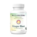Clark Ginger Root博士 补充 - 消化支持 - 500 mg 100 Gelatin Capsules
