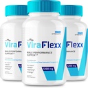VIVE MD ViraFlexx 男性游戏,ViraFlexx 男性游戏 - 最大性能,所有自然饮食补充 外强药丸,ViraFlexx Pro支持总体健康,Vira Flexx 评论(3包)