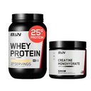 单水合物和Whey 香草蛋白粉盒