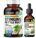BIO KRAUTER Sting Nettle 100 Capsules & Saw Palmetto Tincture 2 Fl. Oz. (原始内容存档于2017-03-09).