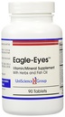 Eagle-Eyes、Omega 3鱼油500毫克、Lutein、Zeaxanthin、Bilberry水果提取、维生素A、C、E、锌、NAC、Taurine、90片