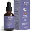 TruH8儿童睡眠叮当年龄2+(Watermelon Flavor) - 婴儿,托德勒斯与儿童自然睡眠援助 - 婴儿,托德勒,儿童梅拉托宁 2岁+ - 维生素B6,Riboflavin,锌,铜,柠檬鲍姆