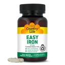乡村生活 易铁 25mg capsules - Gentle 非便秘 Ferrochel - Vegan 维生素 女性和男性补充 - 支持体能