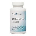Alaya Naturals Pure Spirulina Capsules – 夏威夷-格林蓝绿藻超级食品,非GMO,Vegan – 500mg,90 Capsules
