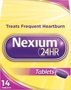 Nexium 24HR 延后释放的心火药片,Someprazole 镁酸还原剂,20毫克,14 计数